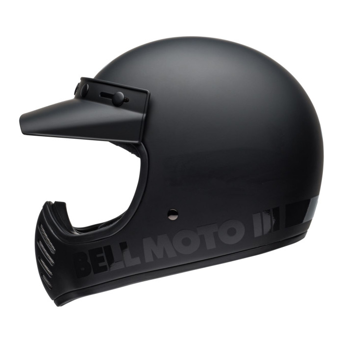 Casco Bell Moto-3 Classic Nero Opaco Lucido