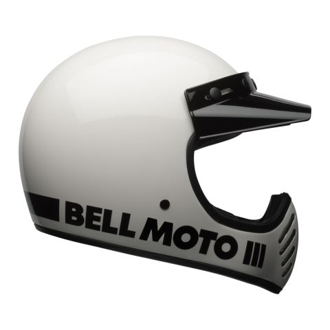 Casco Bell Moto-3 Classic Bianco