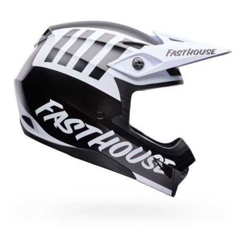 Casco Bell Mx-10 Mips 2026 Fasthouse Nero Bianco