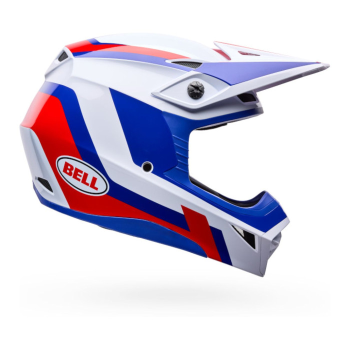 Casco Bell Mx-10 Mips Bambino 2026 Dyno Rosso Bianco