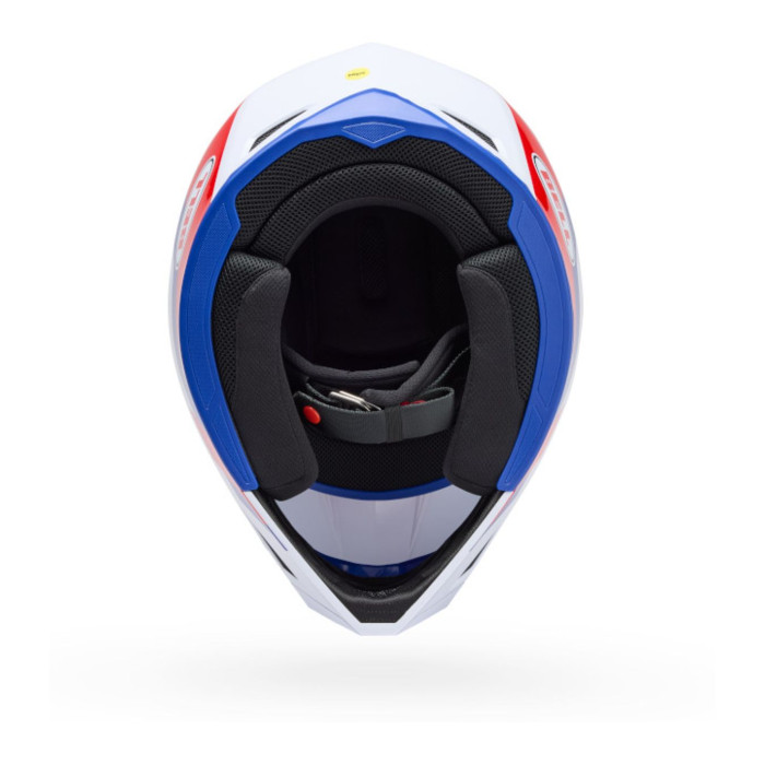 Casco Bell Mx-10 Mips Bambino 2026 Dyno Rosso Bianco