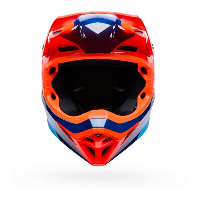 Casco Bell Mx-10 Mips Bambino 2026 Wave Arancio Blu