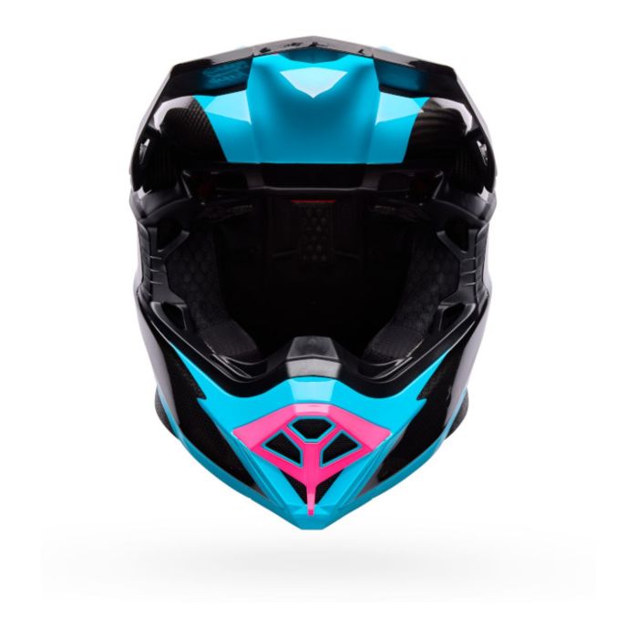 Casco Bell Moto-10 Spherical 2026 Fluid Verde Rosa