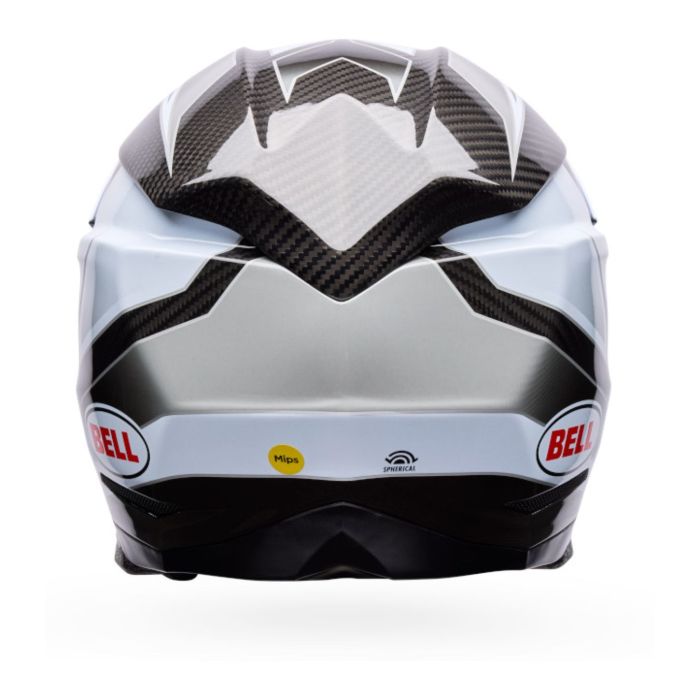 Casco Bell Moto-10 Spherical 2026 Grid Bianco Nero