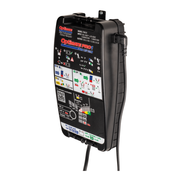 Caricabatterie Optimate Pro-1 Duo 10a (rif.tecmate: Tm650vde