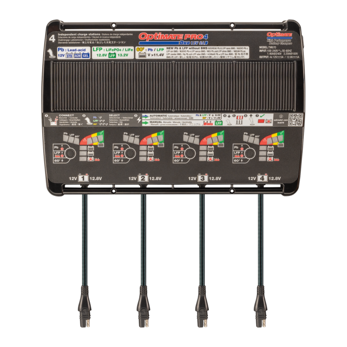 Caricabatterie Optimate Pro-4 Duo 5a (rif.tecmate: Tm670)
