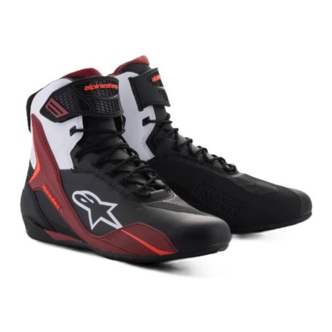 Scarpa Tecnica Alpinestars Faster-4 Black White Red