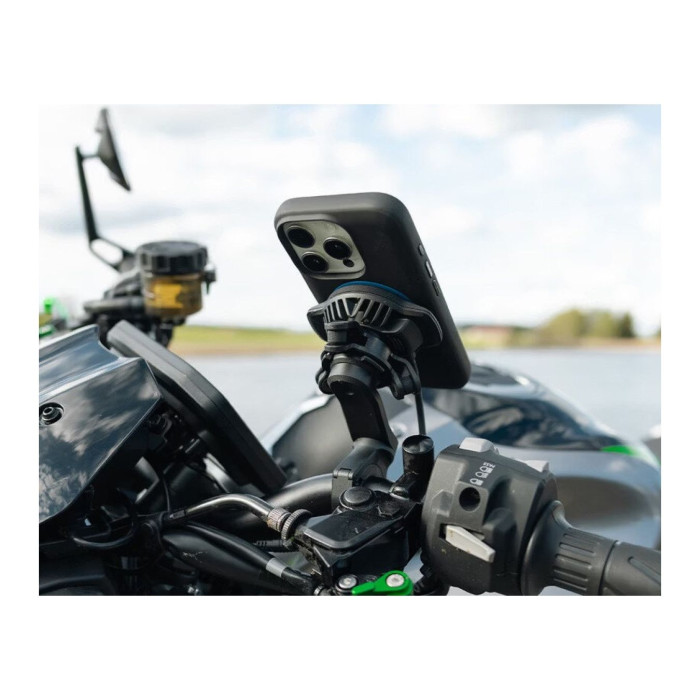 Testa Caricabatteria Quad Lock Wireless Impermeabile Usb