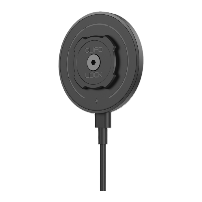 Testa Caricabatterie Quad Lock Mag Wireless Auto O Scrivania
