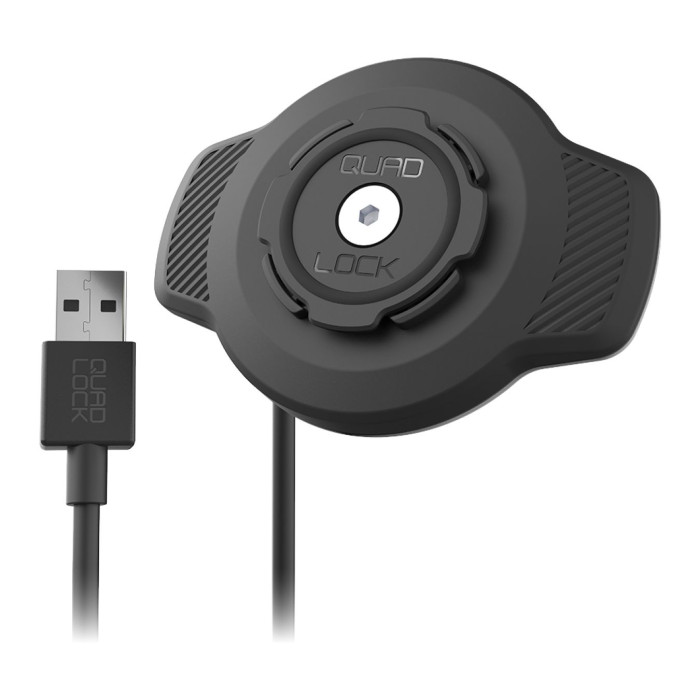 Testa Caricabatterie Quad Lock Wireless Usb Waterproof