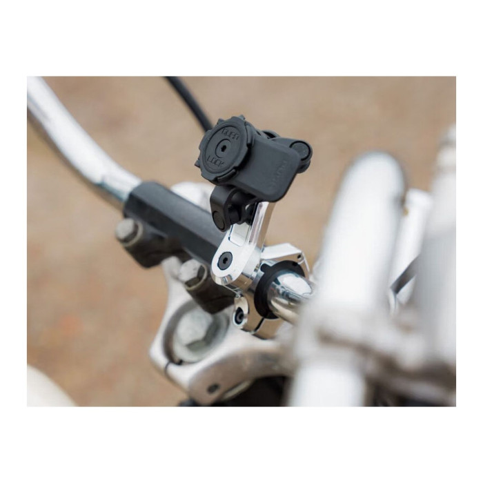 Supporto Quad Lock Pro Cromato Grande Manubrio