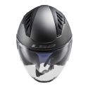 Casco Ls2 Of600 Copter II 06 Con Sunvisor Matt Titanium