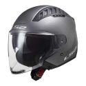 Casco Ls2 Of600 Copter II 06 Con Sunvisor Matt Titanium