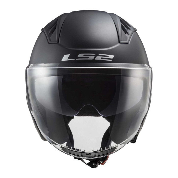 Casco Ls2 Of600 Copter II 06 Con Sunvisor Matt Black