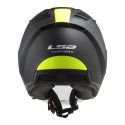 Casco Ls2 Of600 Copter II 06 Con Sunvisor M.black H-v Yellow