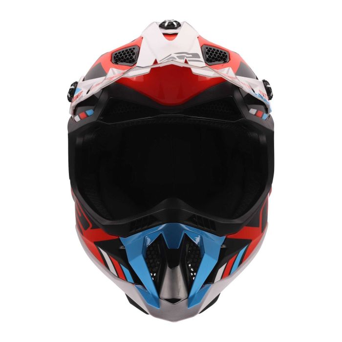 Casco Ls2 Mx700 Subverter Stomp 06 White Blue Red