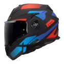 Casco Modulare Ls2 Ff901 Advant X Nova 06 Black Red Blue