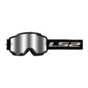 Ls2 Charger Goggle Black With Silver Visor