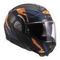 Casco Modulare Ls2 Ff910 Advant II Glide Black Orange