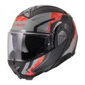 Casco Modulare Ls2 Ff910 Advant II Glide Black Grey Red