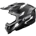 Casco Cross Ls2 Mx703 X-force Phantom 06 Black Grey