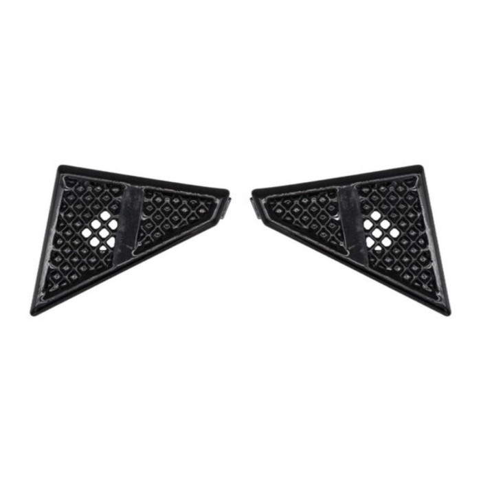 Ls2 Mx702/mx708 Air Vent Rear Gloss Black