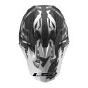 Casco Cross Ls2 Mx708 Fast II Grotesk 06 Black Grey
