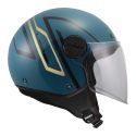 Casco Jet Ls2 Of558 Sphere Lux II Minim 06 Blue Teal