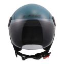 Casco Jet Ls2 Of558 Sphere Lux II Minim 06 Blue Teal