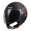 Casco Jet Ls2 Of558 Sphere Lux II Minim 06 Black Red