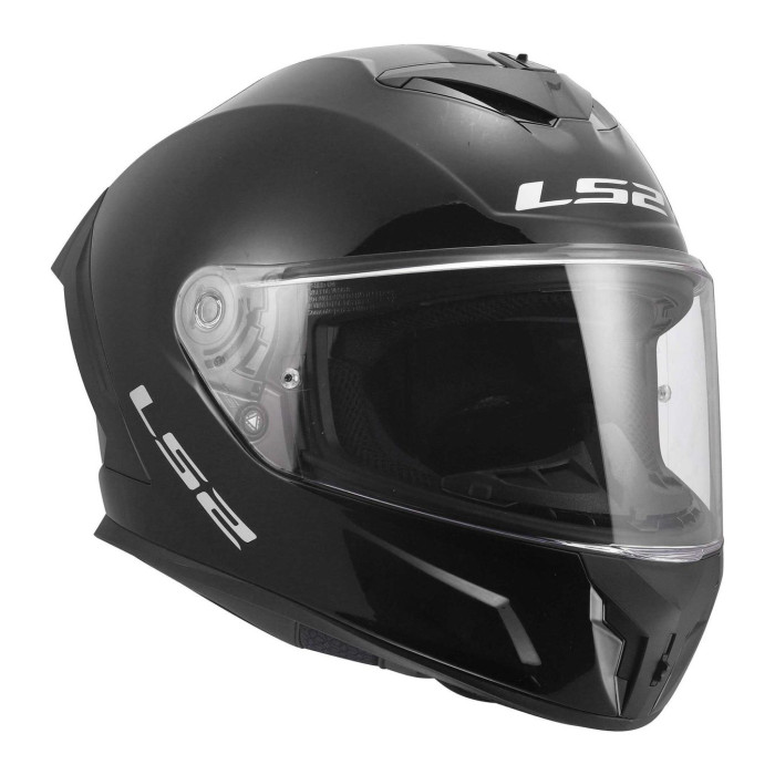 Casco Integrale Ls2 Ff820 Rapid III Solid Gloss Black