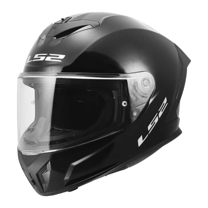 Casco Integrale Ls2 Ff820 Rapid III Solid Gloss Black