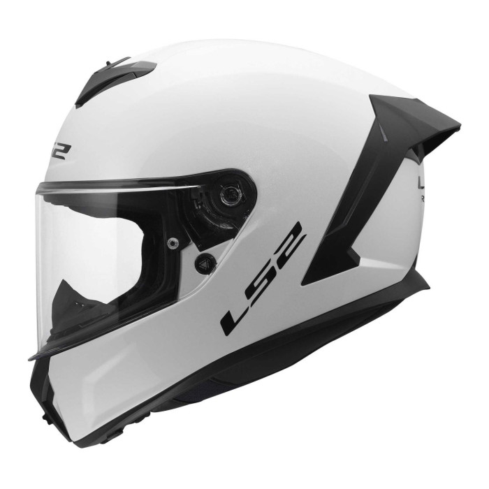 Casco Integrale Ls2 Ff820 Rapid III Solid Gloss White