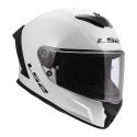 Casco Integrale Ls2 Ff820 Rapid III Solid Gloss White