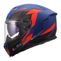 Casco Integrale Ls2 Ff818 Storm III Dynamo Blue Red