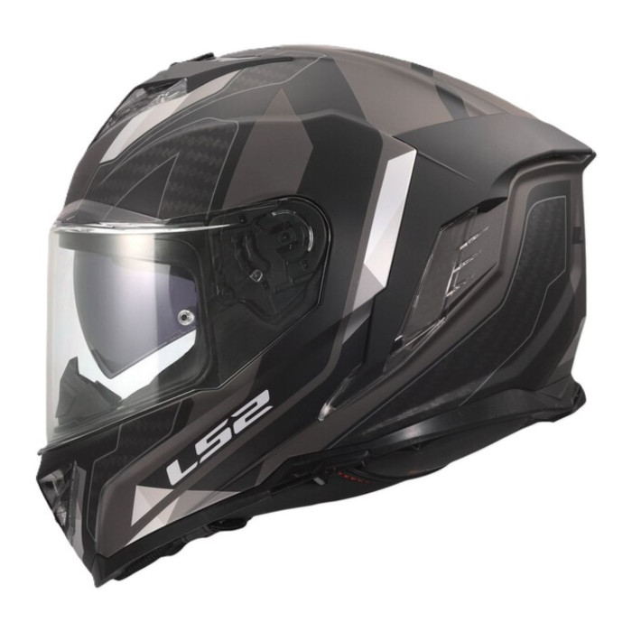 Casco Integrale Ls2 Ff818 Storm III Sporty Black Grey