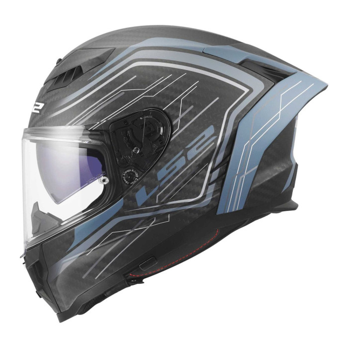Casco Integrale Ls2 Ff807 Dragon Subic Blue Petrol
