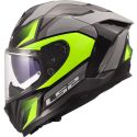 Casco Integrale Ls2 Ff817 Challenger II Viper Grey H-v Yellow
