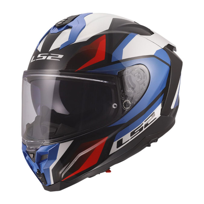 Casco Integrale Ls2 Ff817 Challenger II Viper White Blue Red