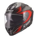 Casco Integrale Ls2 Ff817 Challenger II Viper Grey Red