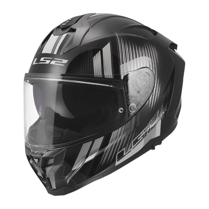 Casco Integrale Ls2 Ff817 Challenger II Nitro Black Grey