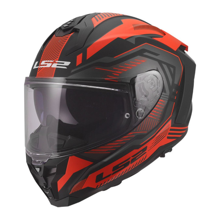 Casco Integrale Ls2 Ff817 Challenger II Dravix Red