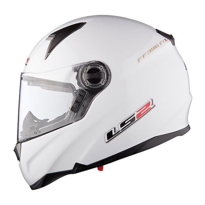 Casco Integrale Ls2 Ff396 Ft2 Single Mono Gloss White