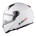 Casco Integrale Ls2 Ff396 Ft2 Single Mono Gloss White