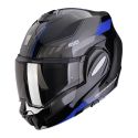 Casco Ribaltabile Scorpion Exo-tech Evo Socius Nero Blu