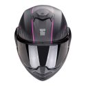 Casco Ribaltabile Scorpion Exo-tech Evo Socius Nero Opaco Rosa