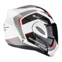 Casco Ribaltabile Scorpion Exo-tech Evo Pro Acuti Grigio Nero Rosso