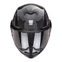 Casco Ribaltabile Scorpion Exo-tech Evo Carbon Cad Nero Rosso