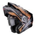 Casco Modulare Scorpion Adx-2 Kamps Nero Rame