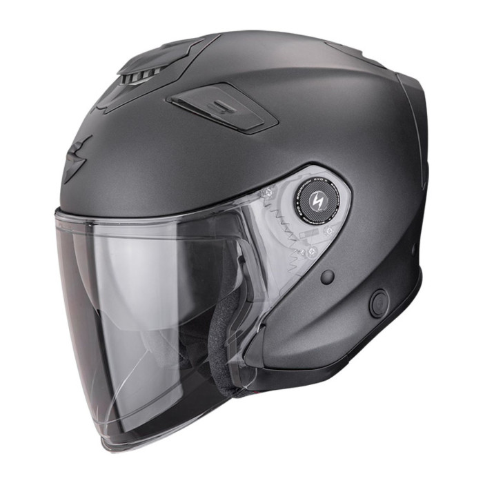 Casco Jet Scorpion Exo-gt Jet Nero Perlato Opaco